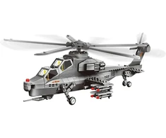 Konstruktorius Wange Air force Gunship straigtasparnis, 264 dalys