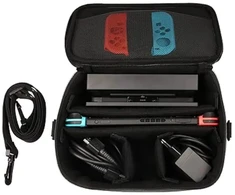 Krepšys Konix Mythics skirtas Nintendo Switch, pilkas-juodas