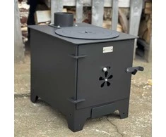 Krosnelė "Buržuika" Kalmetal 6kW su rinkėmis