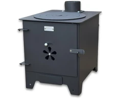 Krosnelė "Buržuika" Kalmetal 6kW su rinkėmis