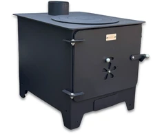 Krosnelė "Buržuika" Kalmetal 7kW su rinkėmis