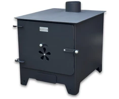 Krosnelė "Buržuika" Kalmetal 8kW su šamotu