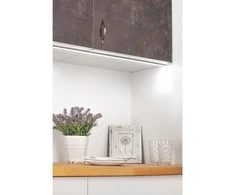 LED aliuminio profilis GLAX Mini sidabrinis 3,05 m