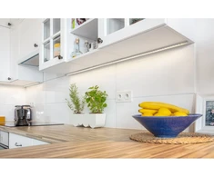 LED aliuminio profilis GLAX sidabro spalvos 3,05 m