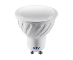LED lemputė, A-G, SMD 2835, 6400K, GU10, 5,6W, AC180-250V, 50-60Hz, 120°, 410lm, 49mA