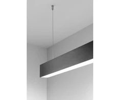 Lubinis šviestuvas GTV LED linijinis šviestuvas LUNA-A, 40W, 3200lm, AC220-240V, 50-60Hz, 100°, RA>80, PF>0,9, AL