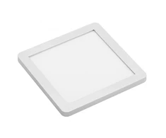 LED luminaire panel VEGAS 3W 100x100, alu, cold baltas, mini amp cable 2m