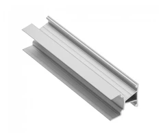LED pertvara iš aliuminio profilio, siaura, su dygliukais GLAX Mini sidabrinė L= 3007 mm