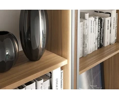 LED pertvarų aliuminio profilis, dygliuotas (kraštų užpildams) GLAX sidabrinis L= 3007 mm