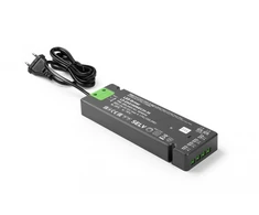 LED POWER SUPPLY SLIM EASY CLICK 24V,100W,input 220-240VAC,IP20,dim.190x62x21 mm with mini