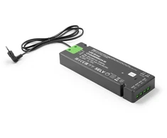 LED POWER SUPPLY SLIM EASY CLICK 24V,60W, input 220-240VAC, IP20, dim.190x62x21 mm with mi