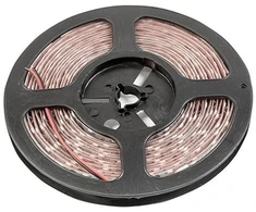 LED strip SMD 335, edge, waterproof 12VDC, power 4.8W/m, cold baltas, baltas PCB, 60diod/m,