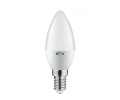 LED ŠVIESOS šaltinis, A-G, C30, SMD 2835, 6400K, E14, 3,0W, AC220-240V, 160°, 260lm, 33mA