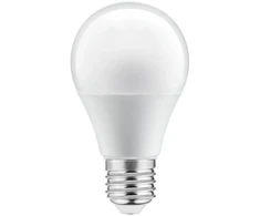 LED šviesos šaltinis, A60, SMD2835, E27, 10W, 810 lm, 87 mA, AC220-240 V, 200°, 4000K, su