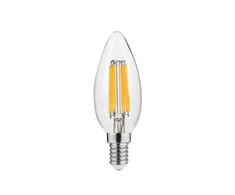 LED ŠVIESOS šaltinis, FILAMENTAS, A-G, C35, 4000K, E14, 5,8W, AC220-240V, 360°, 640lm, 50m