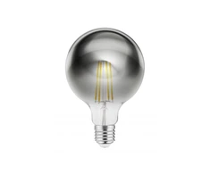 LED ŠVIESOS šaltinis, pilkos spalvos, A-G, G95, 2700K, E27, 8,0W, AC220-240V, 360°, 720lm,