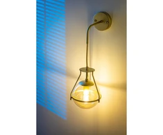 LED ŠVIESOS šaltinis, pilkos spalvos, A-G, ST64, 2700K, E27, 6,0W, AC220-240V, 360°, 500lm
