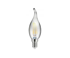 LED ŠVIESOS ŠVIESOS šaltinis, FILAMENTAS pilkas, A-G, C35L, 2700K, E14, 4,0W, AC220-240V,