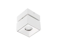 LED šviestuvas BIANCO, 8W,680lm,AC220-240V,50/60 Hz,PF>0,9,Ra≥80,IP20,IK06,36°,4000K,kvadr