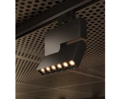 LED šviestuvas SIERRA,18W,1620lm,AC220-240V,50/60 Hz,PF>0,9,Ra≥80,IP20,IK08,4000K,48°,juod