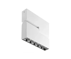 GTV LED šviestuvas SIERRA,18W,1620lm,AC220-240V,50/60 Hz,PF>0,9,Ra≥80,IP20,IK08,4000K,48°,balt
