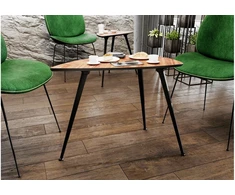 Leg 40 x 710 X-LINE inclined, foldable, adjustable foot, juodas