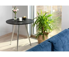 Leg 40 x 710 X-LINE inclined, foldable, adjustable foot, chrome