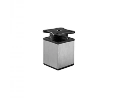 Leg DAKP-27 80mm (inox) 40x40 square