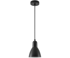 Pakabinamas šviestuvas Lubinis šviestuvas Etore L,2072,AC220-240V,50/60Hz,1*E27, max.25W, IP20, viengubas, juodas