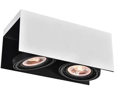 Lubinis šviestuvas Verso,4250,AC220-240V, 50/60 Hz, IP 20,2*GU10, ES111, dvigubas, baltas/