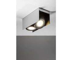 Lubinis šviestuvas Verso,4250,AC220-240V, 50/60 Hz, IP 20,2*GU10, ES111, dvigubas, baltas/