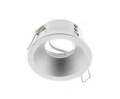 Lubinis taškinis šviestuvas ELVA, IP54, apvalus, Ø85x45mm, baltas