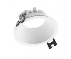 Lubinis šviestuvas Lubinis taškinis šviestuvas KERLA, IP20, apvalus, Ø85x36mm, baltas