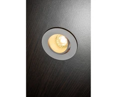Lubinis taškinis šviestuvas LINTO, IP20, apvalus, Ø90x29mm, baltas