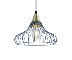 Pakabinamas šviestuvas Lubų šviestuvas LOTTE,2660,AC220-240V,50/60Hz,1*E27, IP20, skersmuo 33 CM, viengubas, mėly