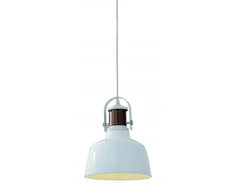 Pakabinamas šviestuvas Lubų šviestuvas NOOR,6934,AC220-240V,50/60Hz,1*E27, IP20, skersmuo 22 CM, viengubas, balta