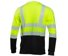 LUM Warning Sleeve Long Sleeve T-Shirt Geltona 3XL (58)