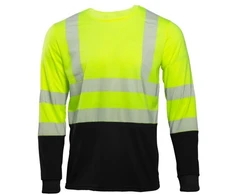 LUM Warning Sleeve Long Sleeve T-Shirt Geltona 3XL (58)