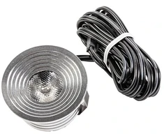 Macario LED luminaire, under-cabinet mortise, 3W, power LED, cold baltas, 700mA, cable 1.5m