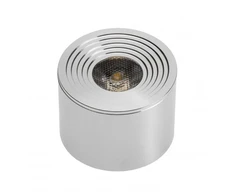 Macario LED luminaire with spacer, 3W, power LED, warm baltas, 700mA, 1.5m cable with conne
