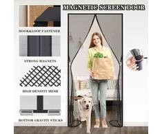 Magnetinis tinklelis nuo vabzdžių 100x210
