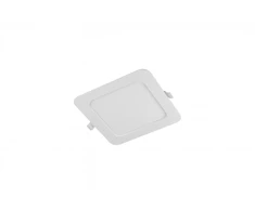 MAXIS downlight, LED, 12W, 960lm, CCT, AC220-240V, IP44, recessed, square, baltas