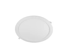 MAXIS Downlight, LED, 24W, 1950lm, CCT, AC220-240V, IP44, Recessed, Round, Baltas