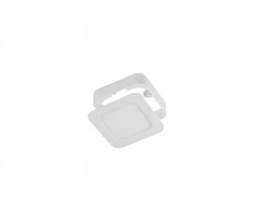 MAXIS downlight, LED, 6W, 480lm, CCT, AC220-240V, IP44, recessed, square, baltas
