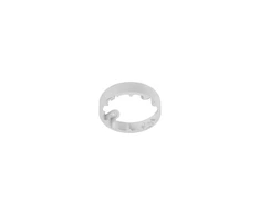 MAXIS surface-mounted frame for downlights, 6W, round, baltas