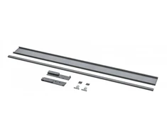MBPRO Set for inner drawer extra high (panel + railing + fittings), baltas