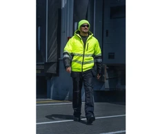 MILA insulated warning jacket yellow 3XL (58)