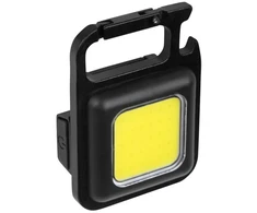 Mini LED Pocket Flashlight, 6W, COB, 500lm, 6500K, LiPoly 200mAh, USB-C,