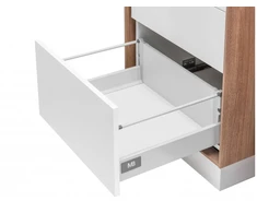 Modern box l-350kpl. - medium (railing set included) baltas