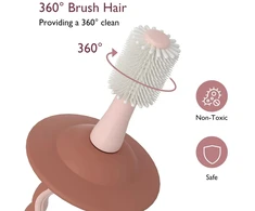 MOMCOZY ITIN MIKŠTAS KŪDIKIŲ DANTŲ ŠEPETĖLIS 360, ŽALIAS